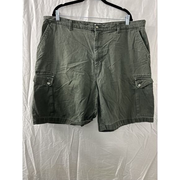 Covington Mens Green Olive Drab Cargo Shorts Size 42 Gorpcore - Picture 1 of 16